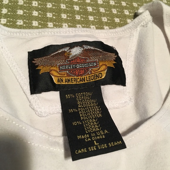 TWO women’s Harley Davidson tops large - Picture 4 of 9